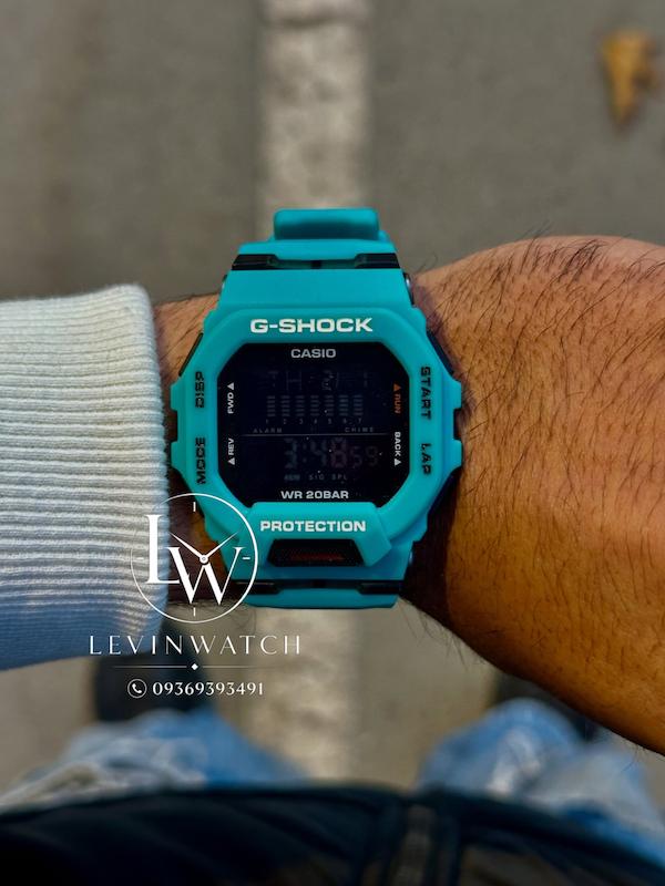 ساعت مچی جیشاک کاسیو دیجیتالی آبی G-Shock Casio GBD200