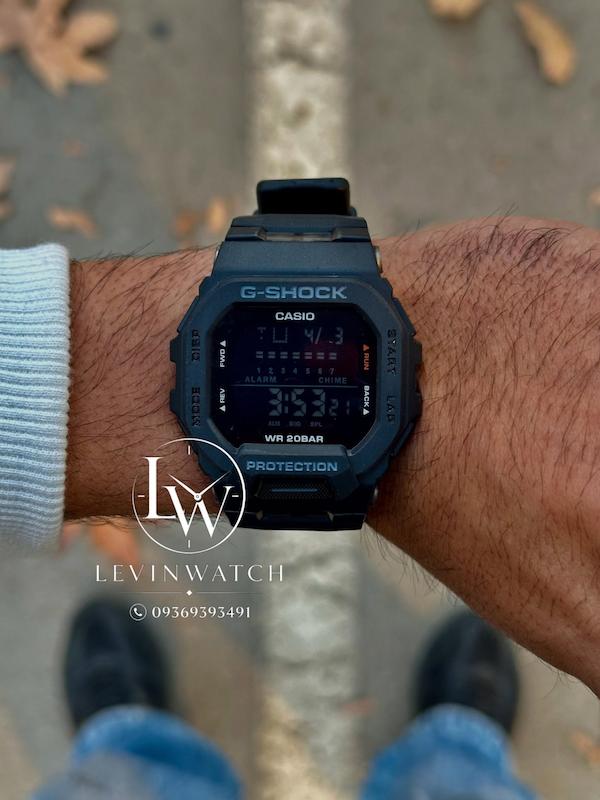 ساعت مچی جیشاک کاسیو دیجیتالی مشکی G-Shock Casio GBD200