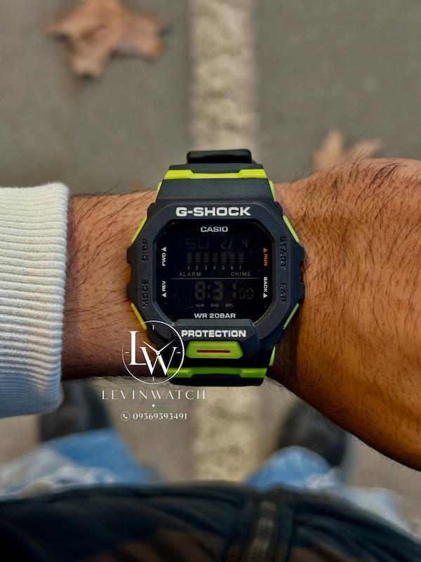 ساعت مچی جیشاک کاسیو دیجیتالی مشکی G-Shock Casio GBD200