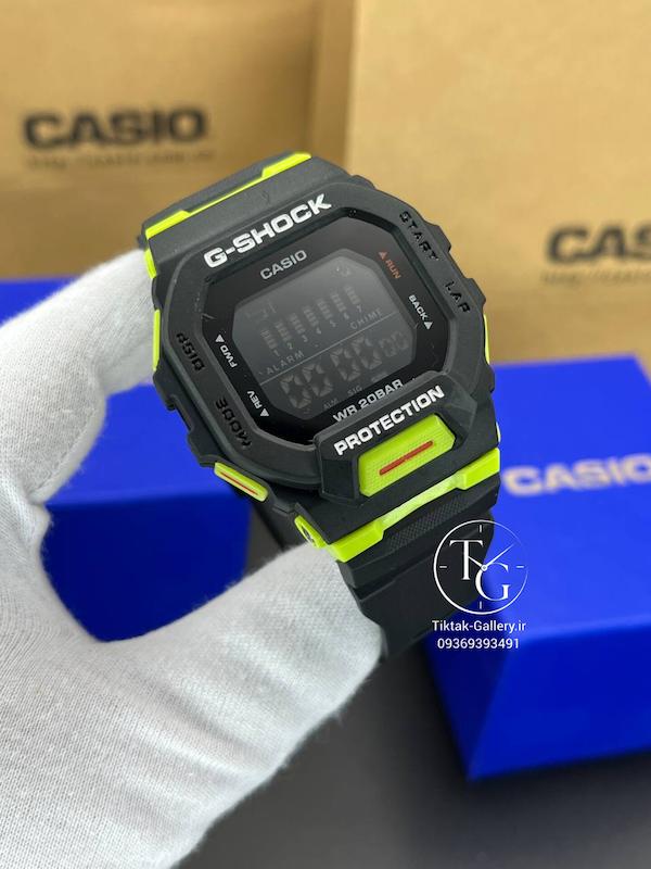 ساعت مچی جیشاک کاسیو دیجیتالی مشکی G-Shock Casio GBD200