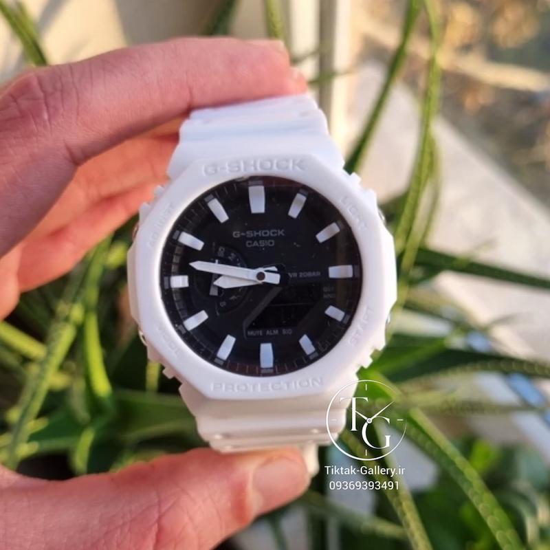 ساعت مچی کاسیو جی شاک مدل GA-2100-6AER (جیشاک GShock)