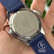 ساعت مچی مردانه سیکو مدل SEIKO 5 بند کنفی موتور باتری خور رنگ سرمه ای
