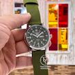 ساعت مچی مردانه سیکو مدل SEIKO 5 بند کنفی موتور باتری خور رنگ سبز