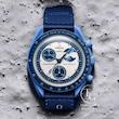ساعت مچی امگا سواچ سوپر آبی Omega Swatch super blue 2024