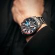 ساعت مچی مردانه کاسیو ادیفایس casio edifice EQB-1200HG-1A بند و قاب استیل رنگ ثابت