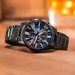 ساعت مچی مردانه کاسیو ادیفایس casio edifice EQB-1200HG-1A بند و قاب استیل رنگ ثابت