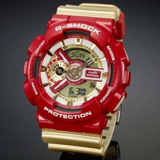 ساعت مچی جی شاک GA-110CS-4ADR (جیشاک GShock) ضد اب