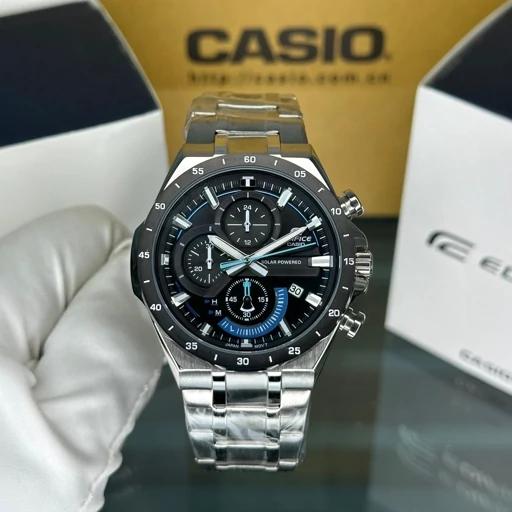 ساعت مچی مردانه کاسیو ادیفایس casio edifice EQS-920DB-1BV بند و قاب استیل 