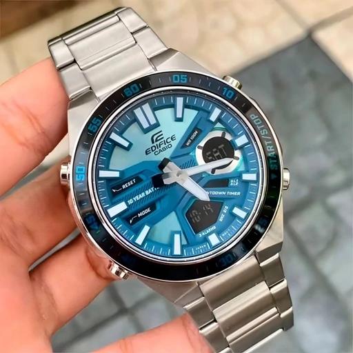 ساعت مچی کاسیو ادیفایس اcasio edifice EFV-C110D-2b استیل