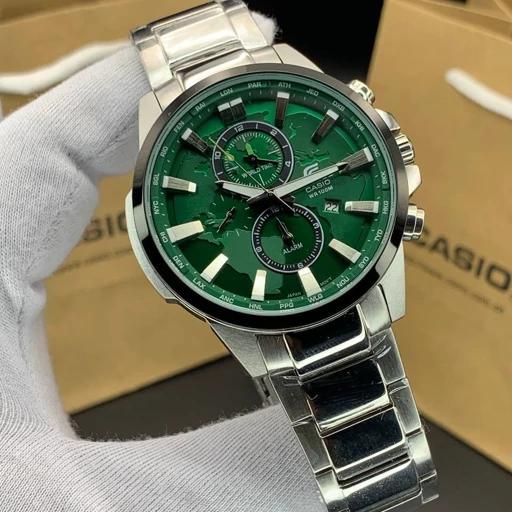 ساعت مچی مردانه کاسیو ادیفایس casio edifice EFR-303DB-3AVUPR بند و قاب استیل رنگ ثابت