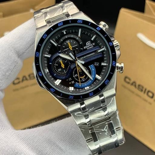 ساعتساعت مچی مردانه کاسیو ادیفایس casio edifice EQS-920DB-2AV بند و قاب استیل رنگ ثابت،مسترکوالیتی بند و قاب استیل رنگ ثابت-کپی
