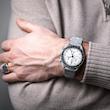ساعت مچی مردانه و زنانه سواچ(SWATCH) مدل MOONSWATCH 1965 SO33M106 رنگ طوسی