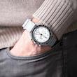 ساعت مچی مردانه و زنانه سواچ(SWATCH) مدل MOONSWATCH 1965 SO33M106 رنگ طوسی
