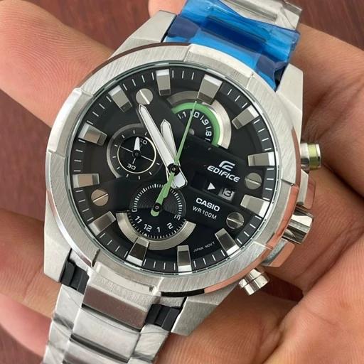 ساعت مچی مردانه کاسیو ادیفایس casio edifice EFR-540D بند و قاب استیل رنگ ثابت