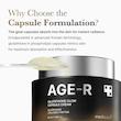 کرم کپسولی جوانساز و روشن کننده گلوتاتیون مدی کیوب مدل AGE-R Glutathione Glow Capsule Cream
