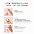 ماسک استیکی خاک رس کنترل منافذ اسکین 1004 مدل Madagascar Centella Poremizing Quick Clay Stick Mask