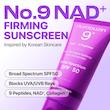 ضد آفتاب جوانساز و ضد چروک 9 پپتید و +NAD نامبوزین مدل +9 & NAD Bio Lifting Full Cover Sunscreen SPF50+ PA++++