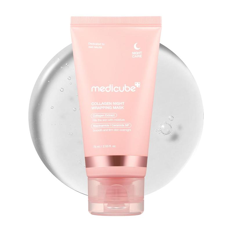 ماسک شب کلاژن مدی کیوب مدل Collagen Wrapping Mask