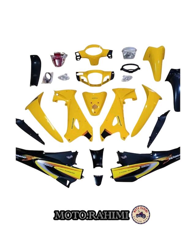 فلاپ کامل طرح ویو 125 پیشرو پیام رنگ زرد (توضیحات مهم)