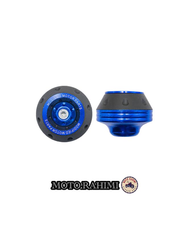 پروتکشن چرخ جلو موتور سیکلت رنگ آبی (جفتی)