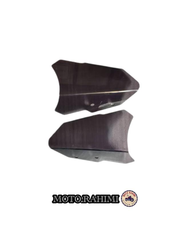 هندگارد.بادگیر موتور سیکلت رنگ دودی 