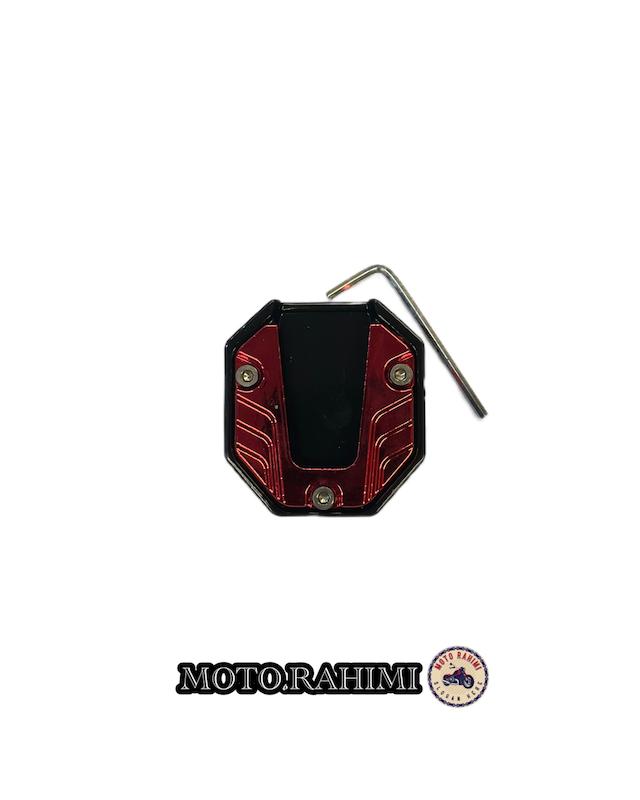 کفش جک بغل موتور سیکلت رنگ قرمز