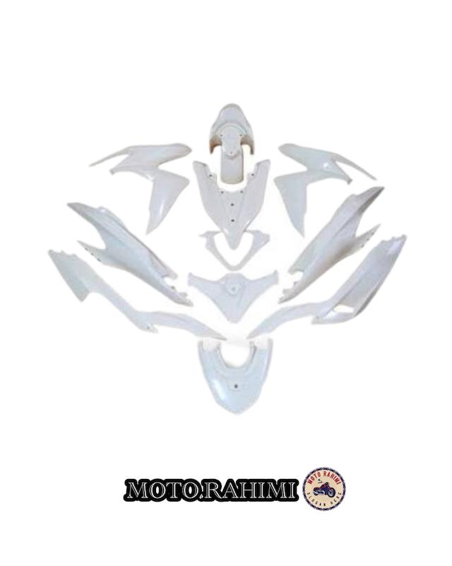 فلاپ کامل طرح کلیک 150 رنگ سفید براق چینی 