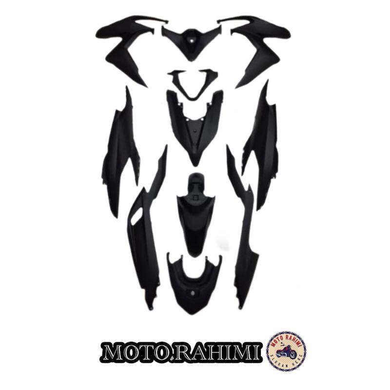 فلاپ کامل طرح کلیک 150 رنگ مشکی مات چینی