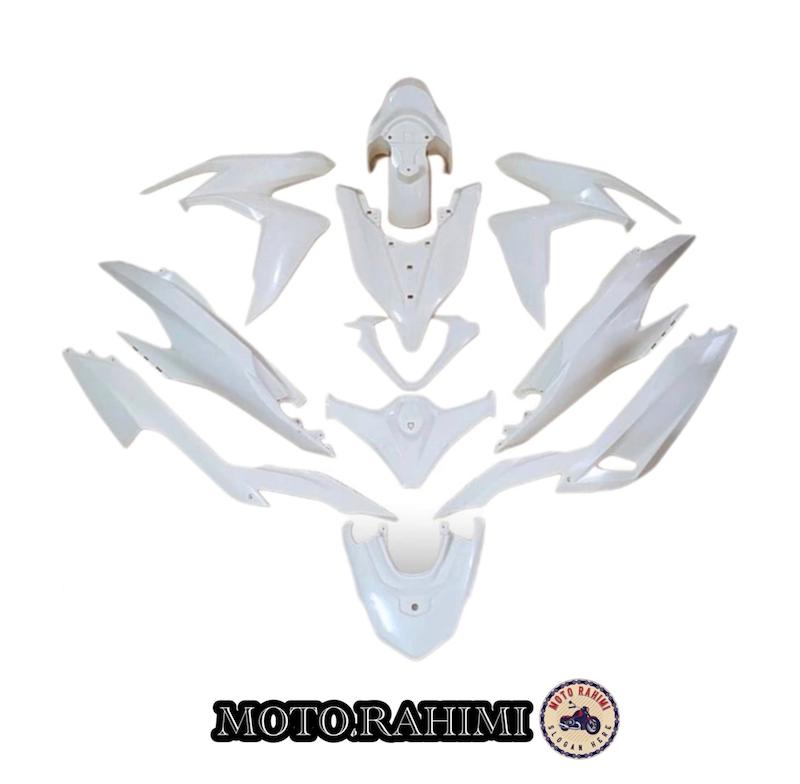 فلاپ کامل طرح کلیک 150 رنگ سفید براق چینی
