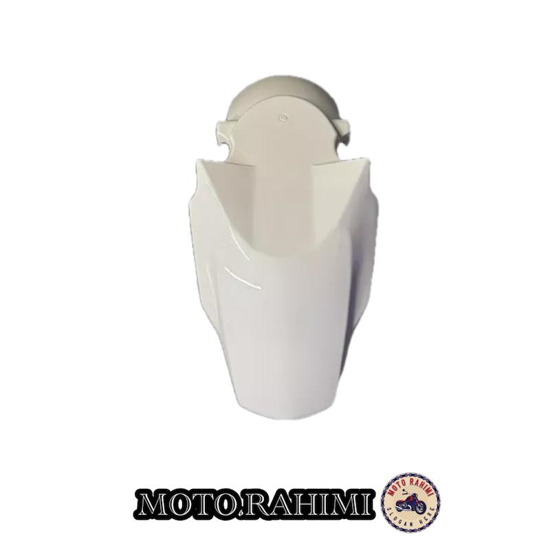 گلگیر جلو طرح ADV 150 شرکت کبیر رنگ سفید براق 