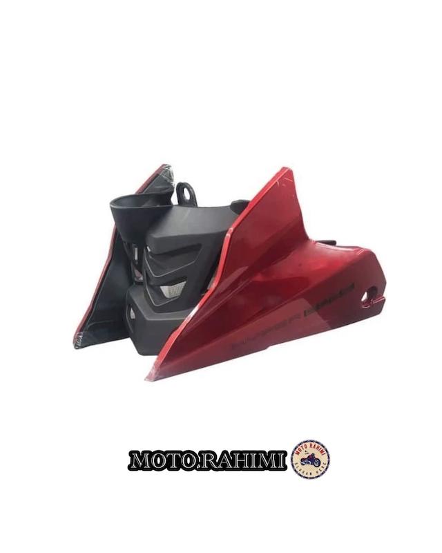اسپایلر (سه تیکه زیر انجین) آپاچی 180 رنگ قرمز 