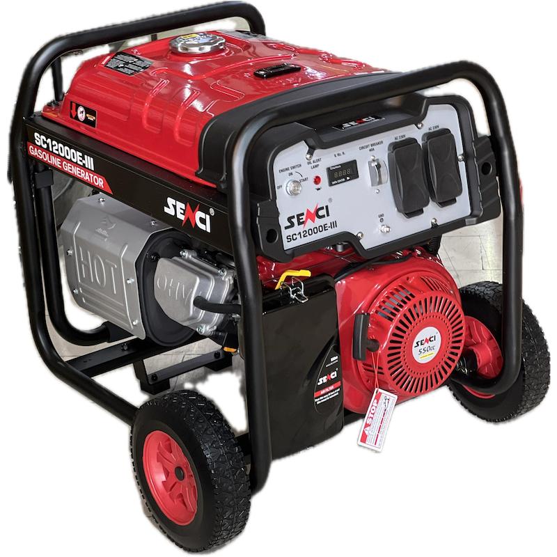 موتور برق سنسی 9.7 کیلووات | مدل SC12000E-III | بنزینی