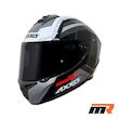 کلاه کاسکت فک ثابت AXXIS مدل SONAR DRAKEN BLACK GRAY