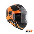کلاه کاسکت فک ثابت AXXIS مدل SONAR MATT BLACK ORANGE
