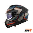 کلاه کاسکت فک ثابت LS2 مدل STREAM2 BLACK BLUE RED MATT FF808