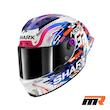 کلاه کاسکت فک ثابت SHARK مدل AERON GP REPLICA ZARCO GP FRAN Carbon