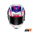 کلاه کاسکت فک ثابت SHARK مدل AERON GP REPLICA ZARCO GP FRAN Carbon