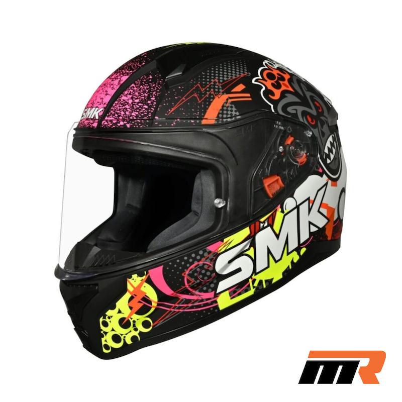 کلاه کاسکت نوجوان SMK مدل BIONIC CHIMPZ (MA267)