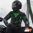 کاپشن موتورسواری دوپوش Motowolf JM8 سبز