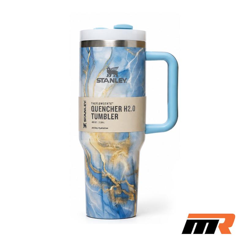 ماگ استنلی Quencher H2.0 Tumbler مرمر آبی