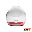 کلاه کاسکت بدون فک Flash مدل 852 Glossy Pink-White