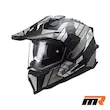 کلاه کاسکت ادونچر LS2 MX701 Explorer Atlantis Matt Titanium