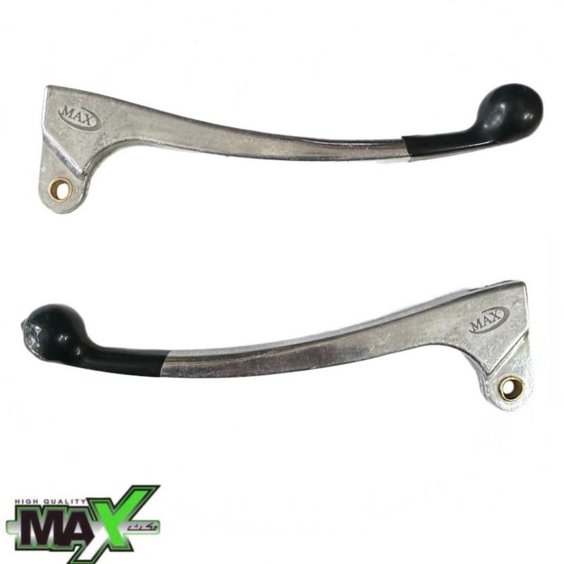 کتی استیل ترمز/کلاچ سر مشکی ( جفت 2تایی )