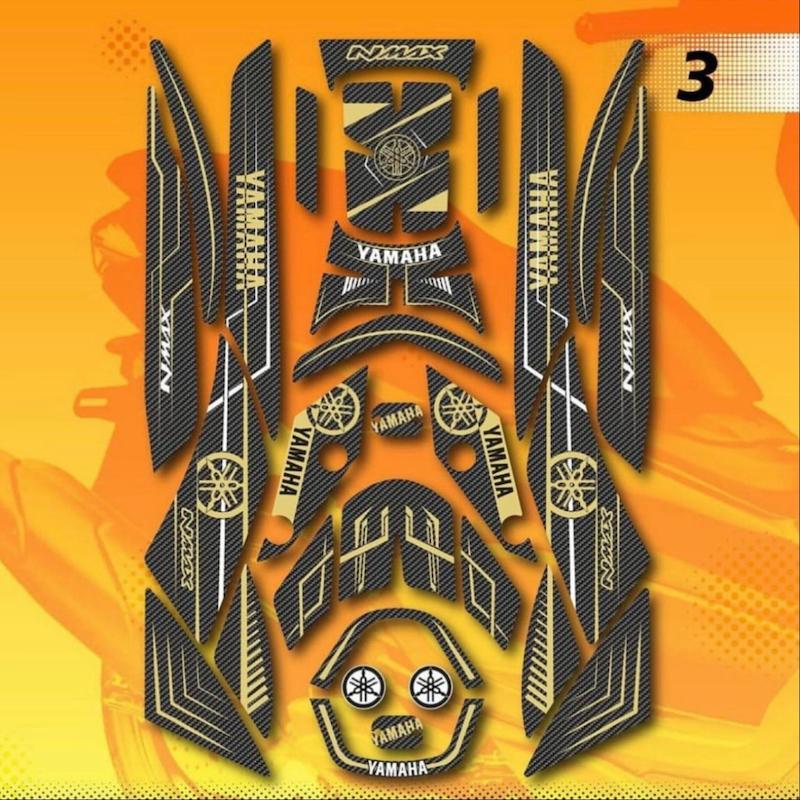 برچسب کامل یاماها NMAX (برای دیدن طرح ها روی محصول کلیک کنید)
