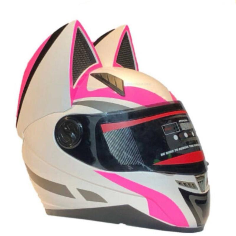 کلاه کاسکت نوترینوس فک ثابت مدل دخترانه خرگوشی   