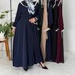 مانتو عبایی طرح نگارین