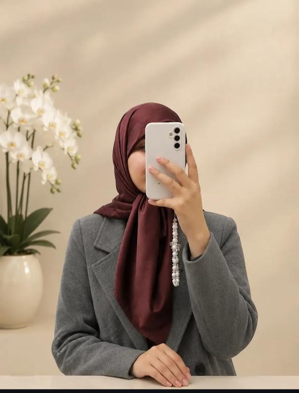 روسری ساتن