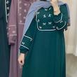مانتو عبایی طرح پاپیون
