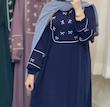 مانتو عبایی طرح پاپیون