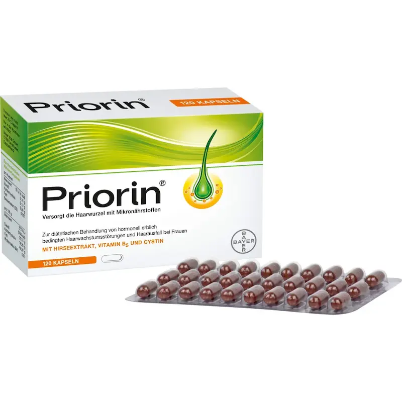 پریورین بایر آلمان-  ضد ریزش قوی ارثی و هورمونی